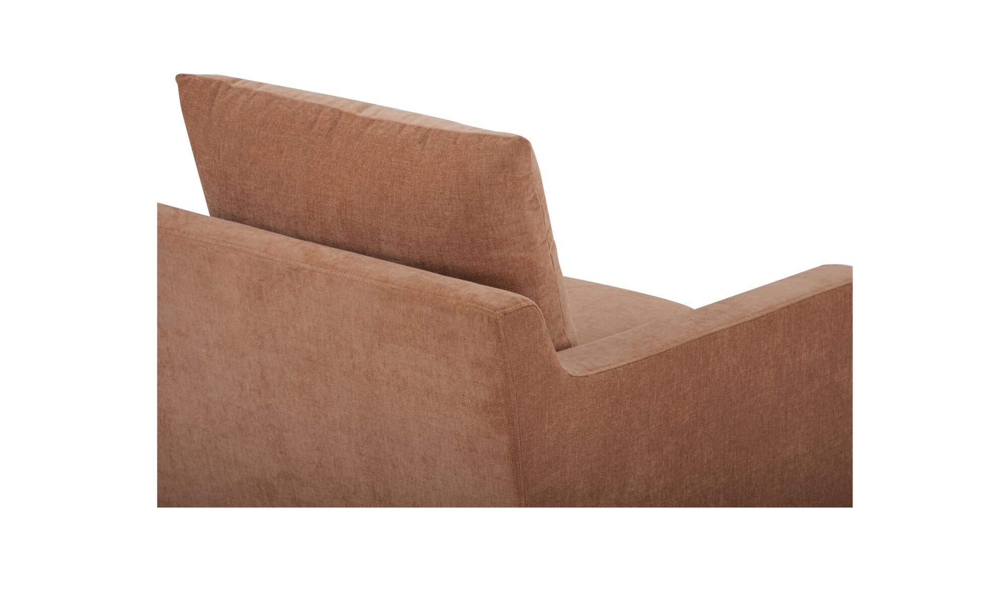 30.25" Pink Upholstered Accent Chair