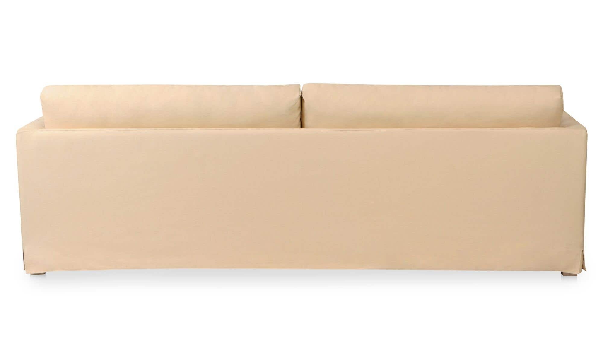 94" Wheat Upholstered Sofa