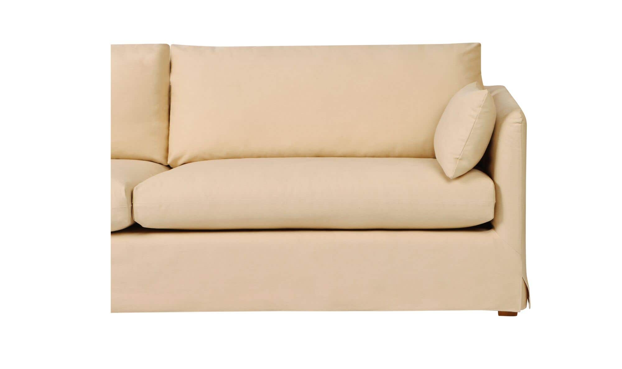 94" Wheat Upholstered Sofa