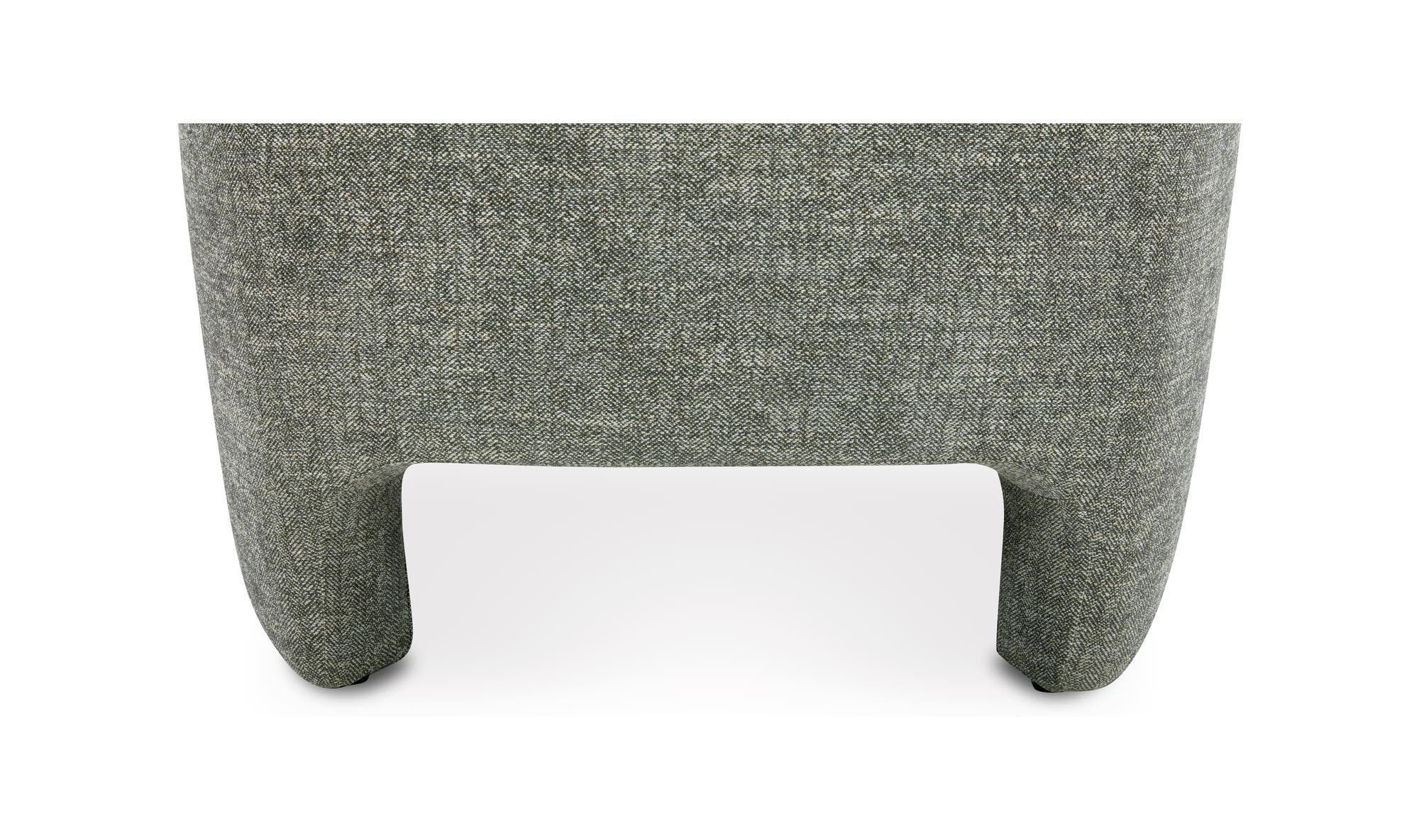 33.75" Slated Moss Upholstered Accent Chair