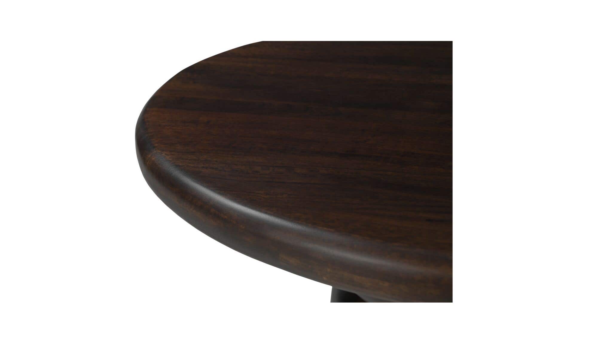 35" Brown Mango Wood Coffee Table