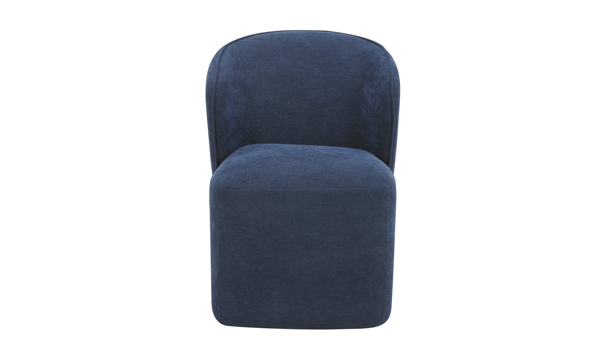 LARSON ROLLING DINING CHAIR PERFORMANCE FABRIC