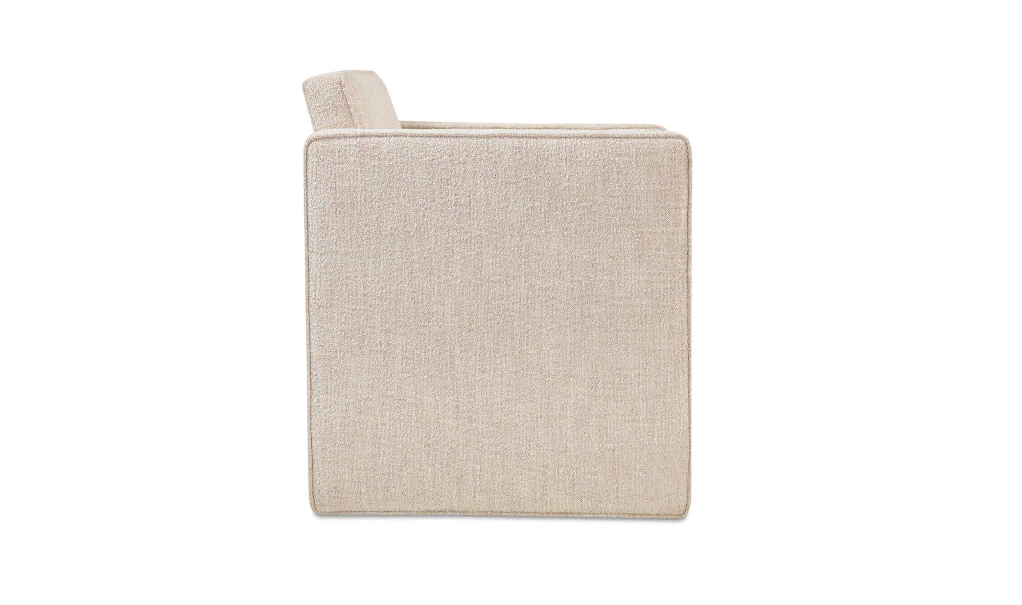 30" Oat Upholstered Accent Chair