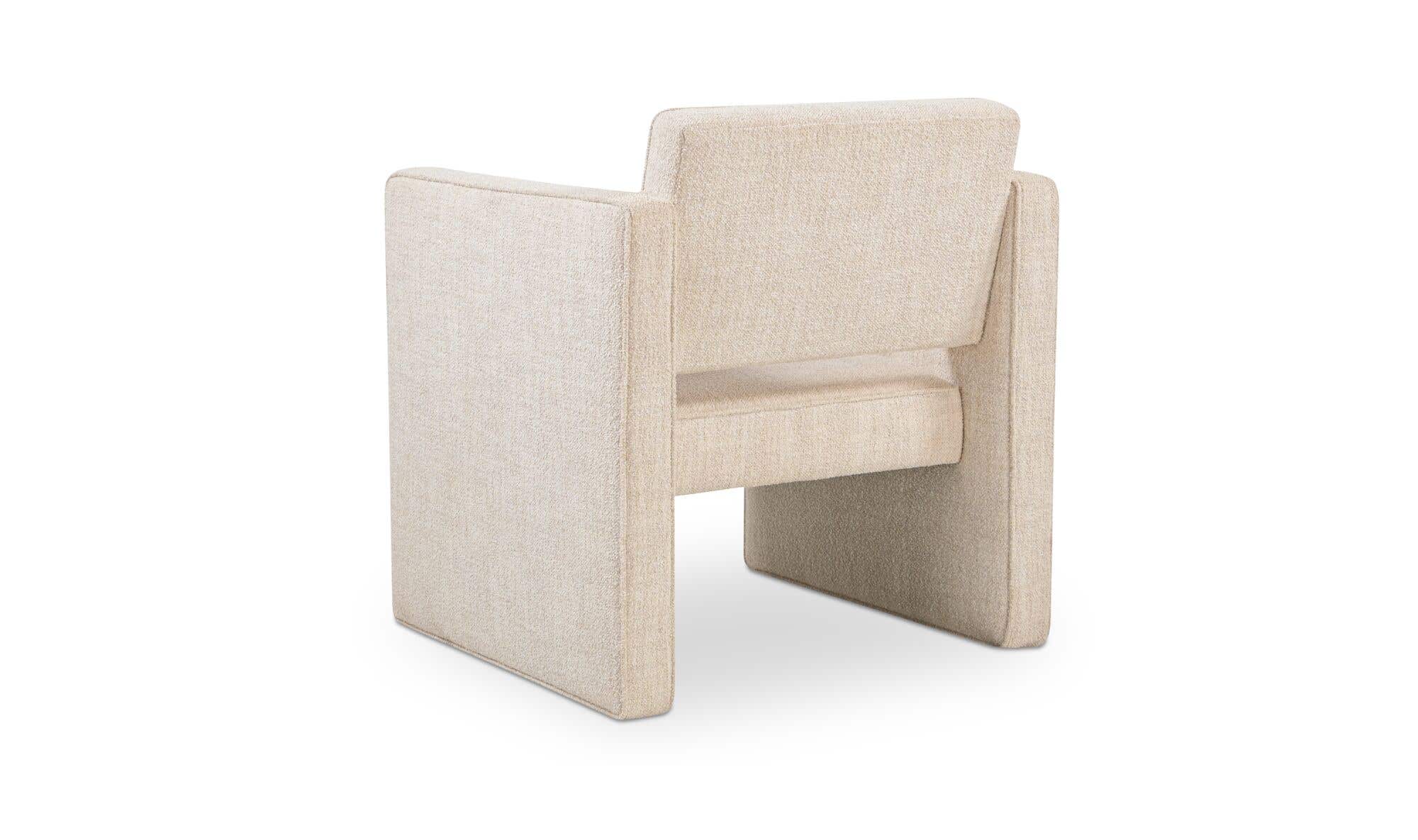 30" Oat Upholstered Accent Chair