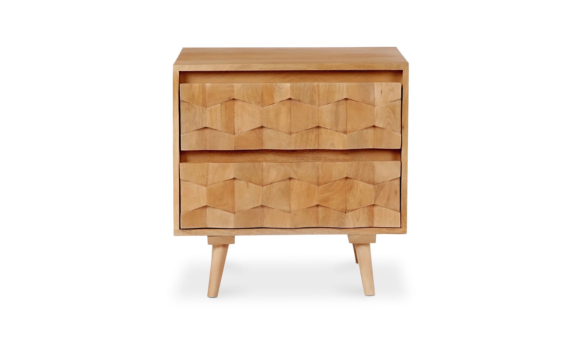 O2 TWO DRAWER NIGHTSTAND