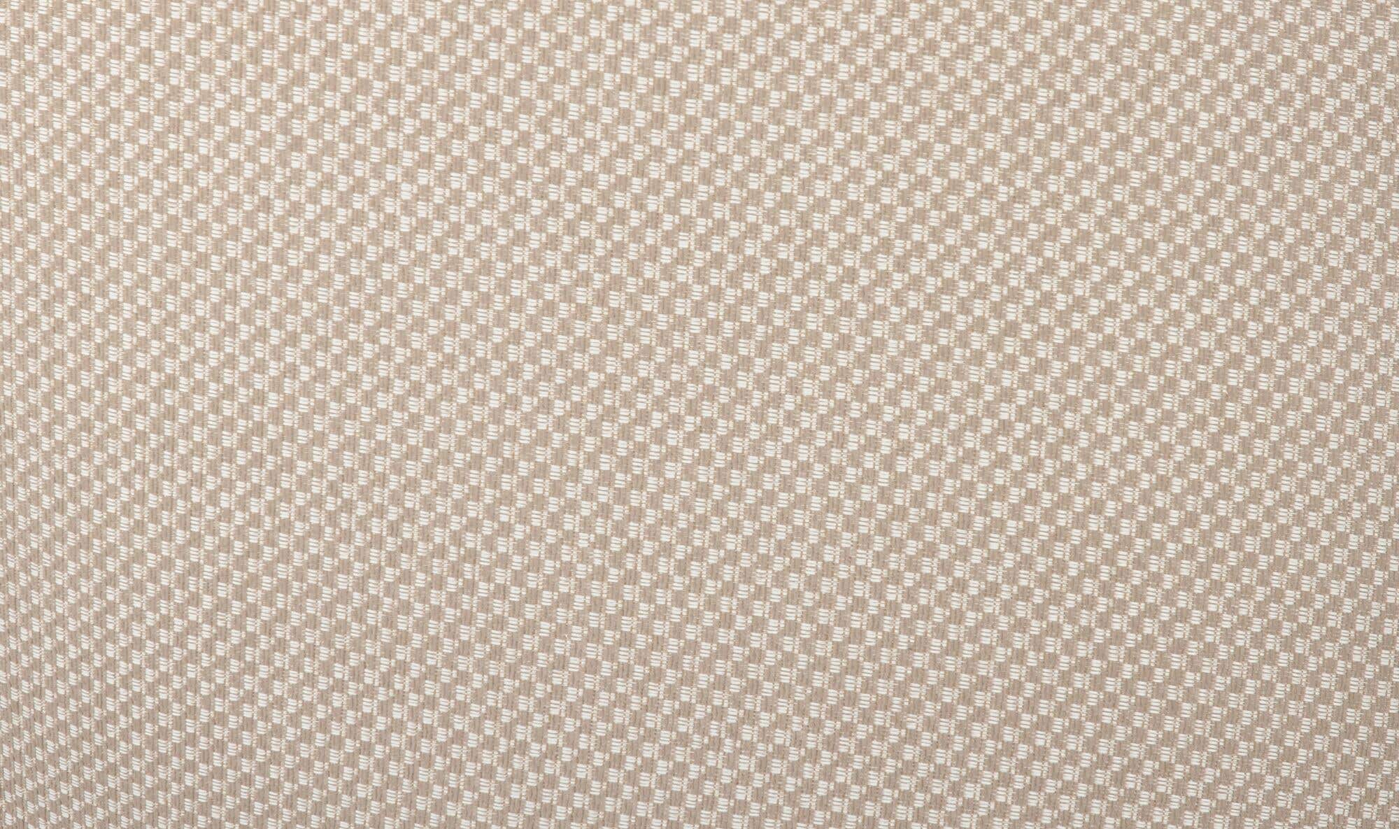 32" Beige Check Upholstered Accent Chair