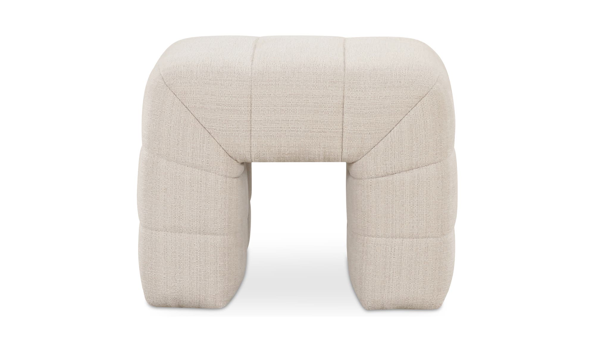 23" Oatmeal Wood Stool