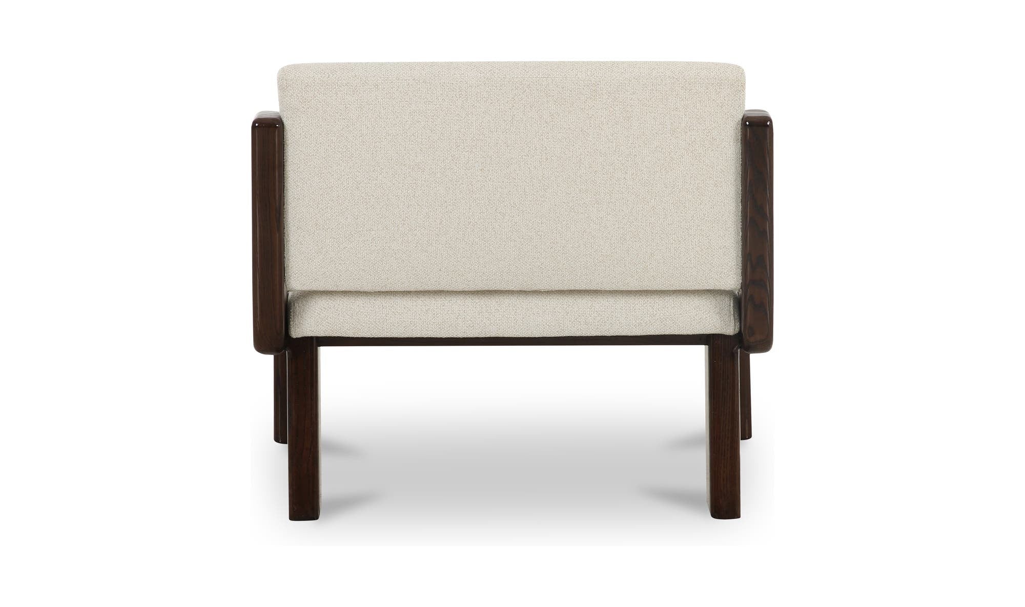 32.3" Flecked Ivory Upholstered Accent Chair