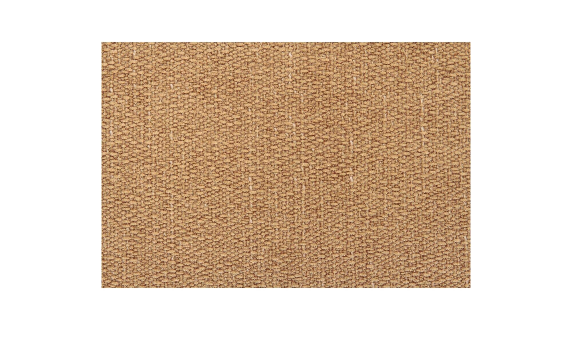 80.7" Golden Yellow Upholstered Concave Sofa