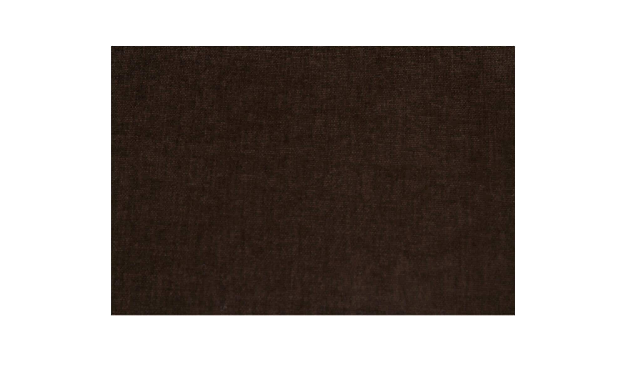 80.7" Dark Brown Upholstered Concave Sofa