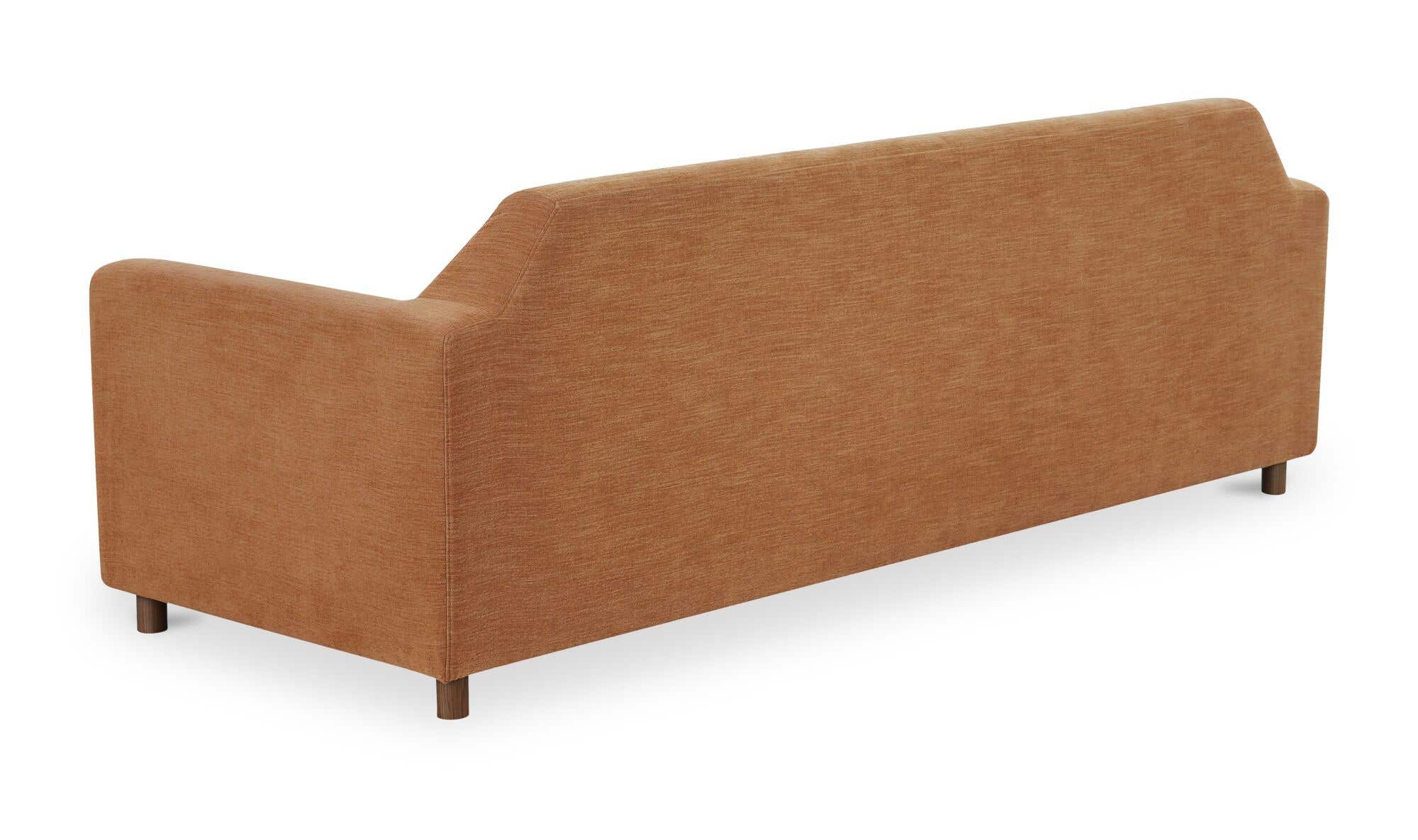92" Washed Pink Upholstered Sofa