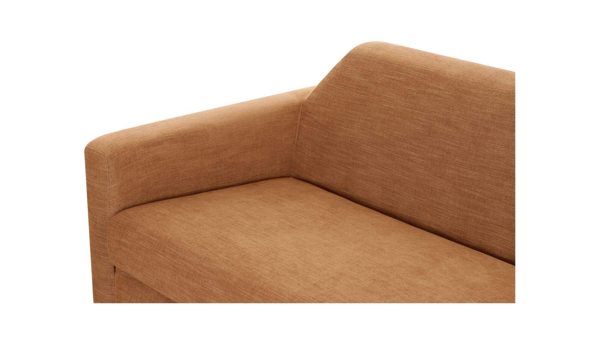 92" Washed Pink Upholstered Sofa