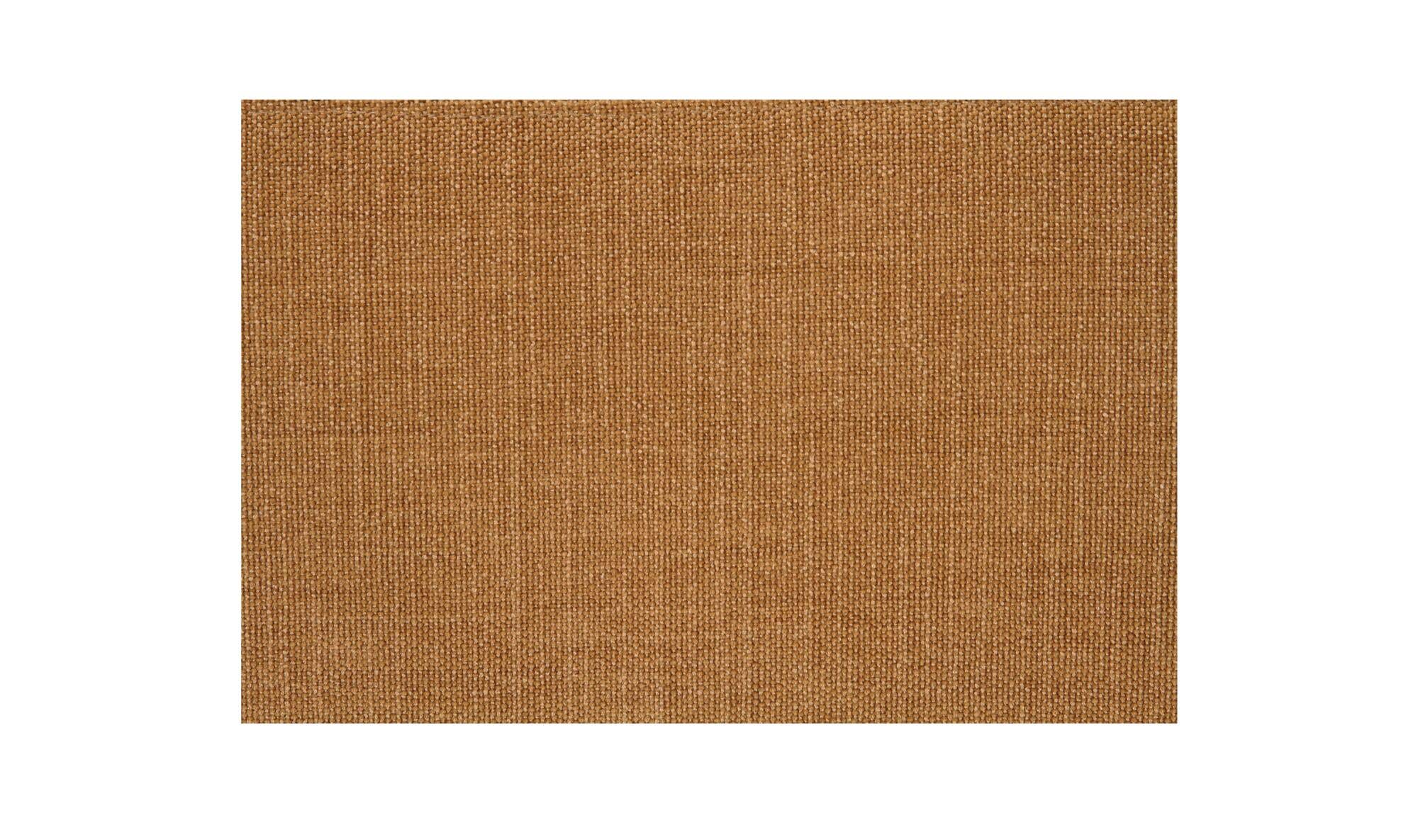 52" Golden Yellow Upholstered Ottoman