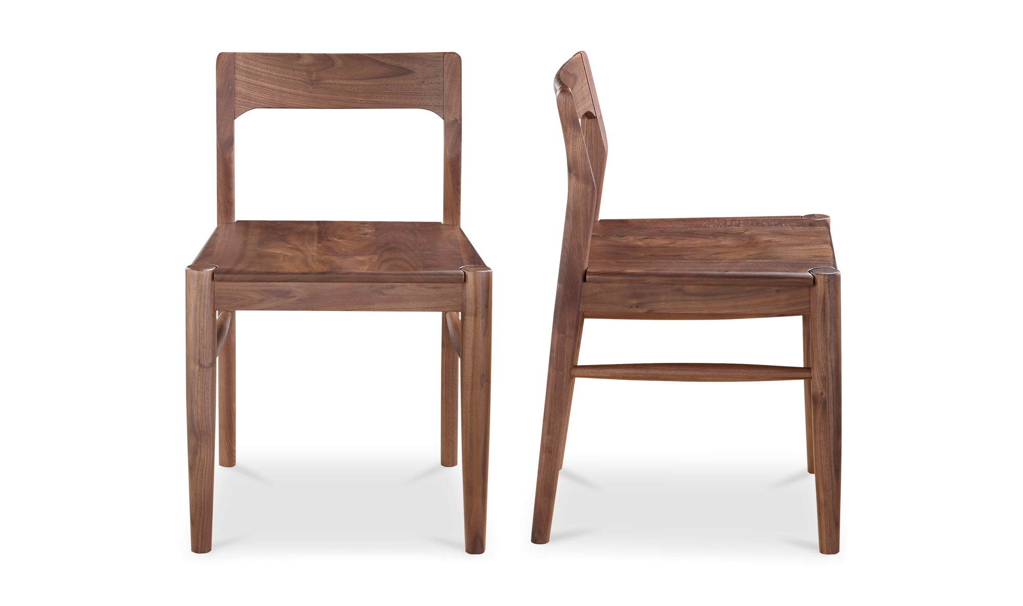 OWING DINING CHAIR WALNUT-SET OF TWO