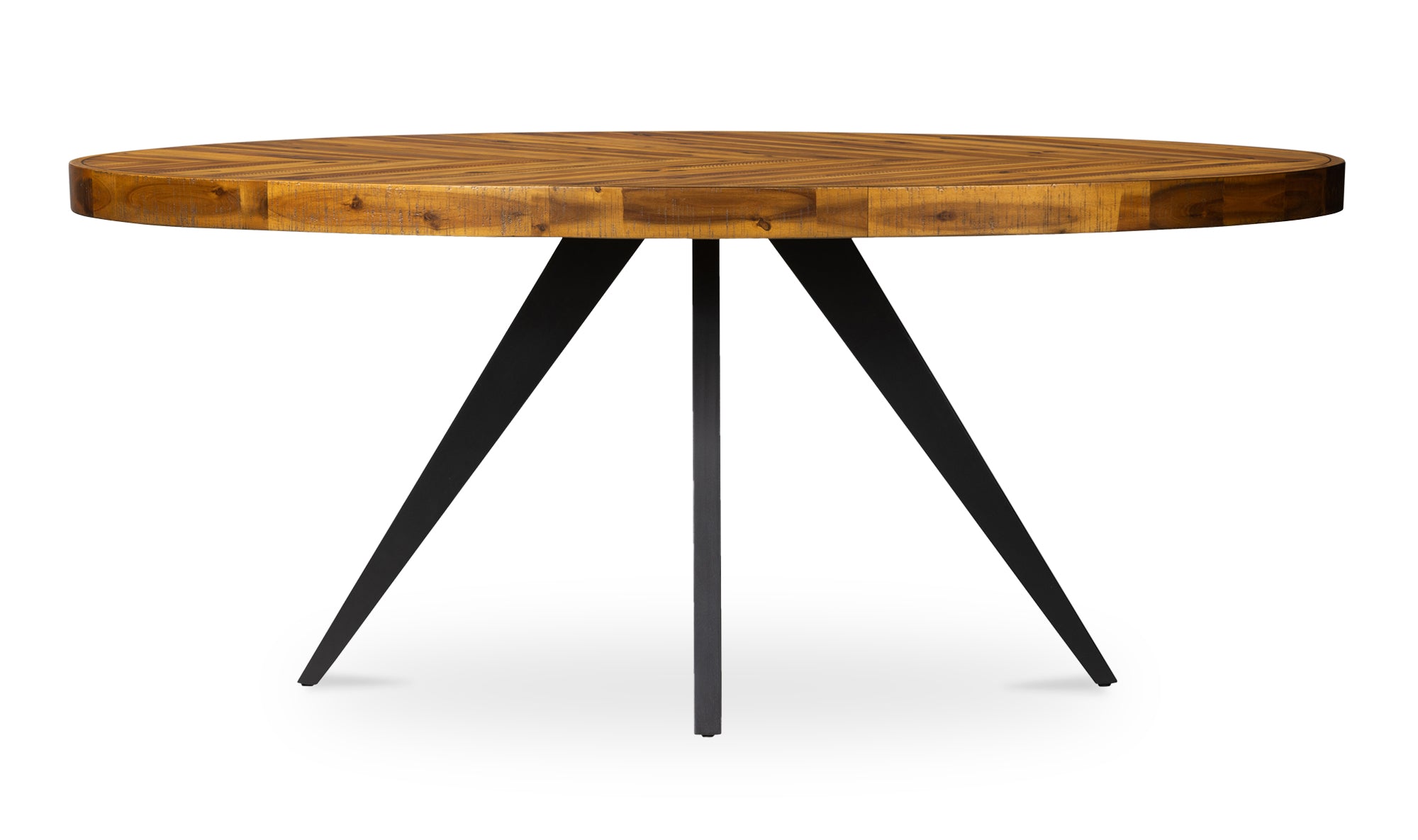 PARQ OVAL DINING TABLE AMBER