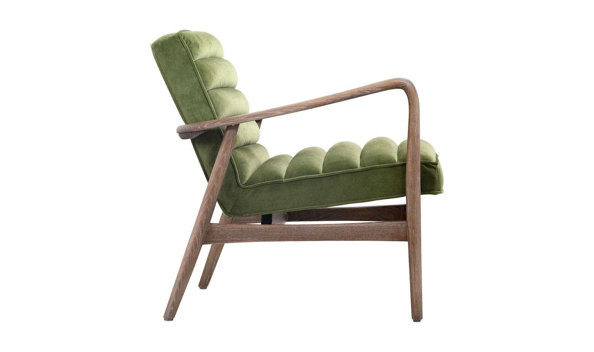 27" Dark Ivy Upholstered Accent Chair