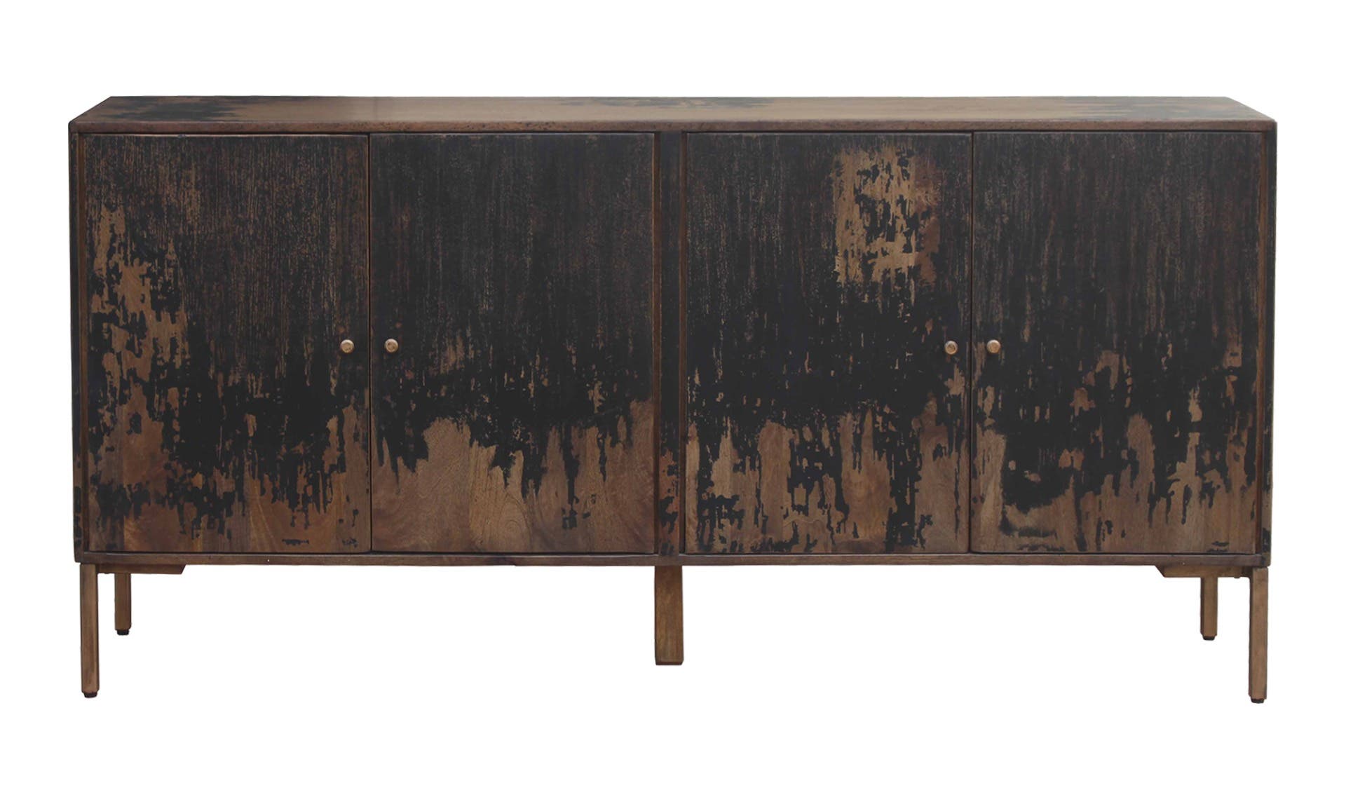 71" Black Sideboard