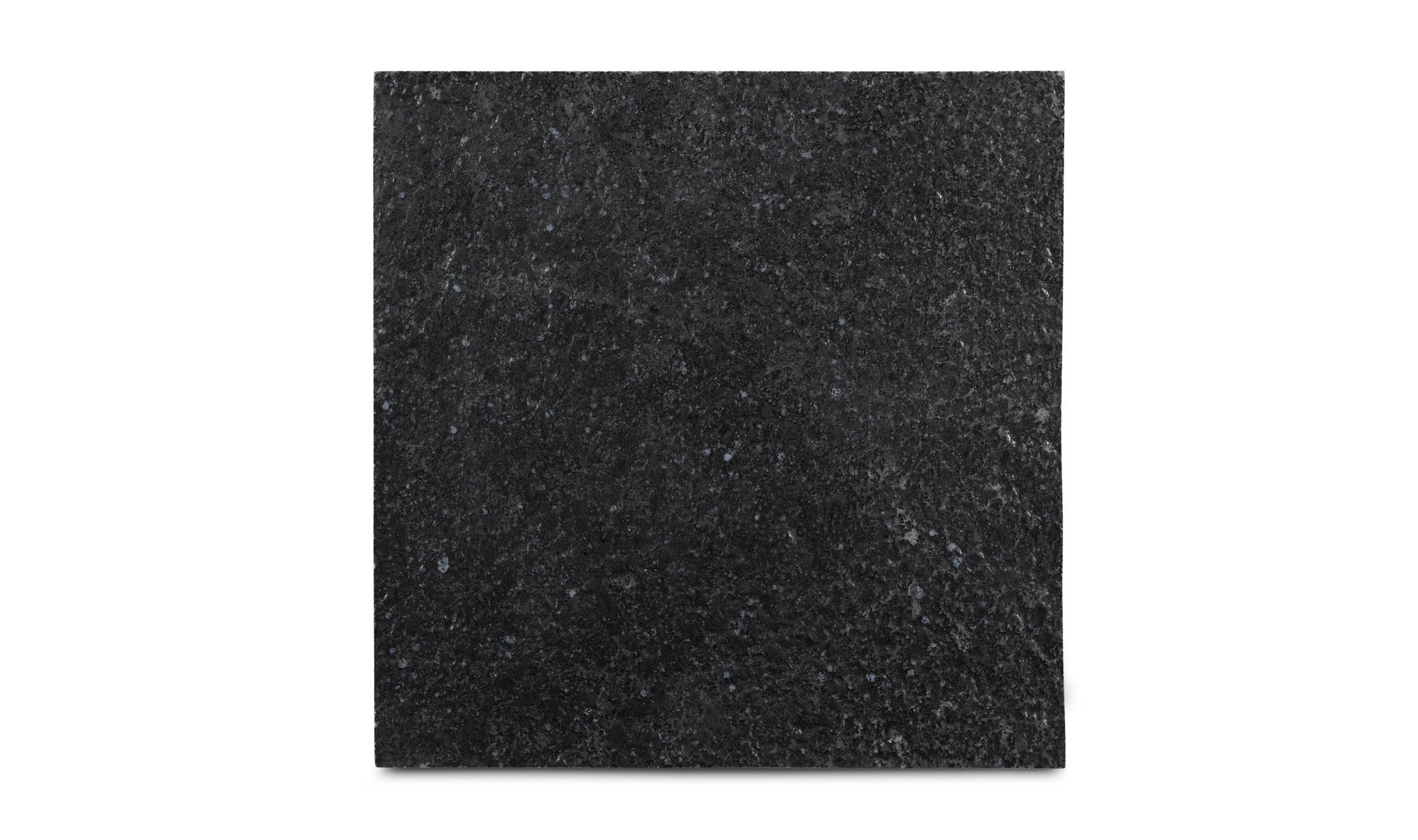25" Black Granite Side Table