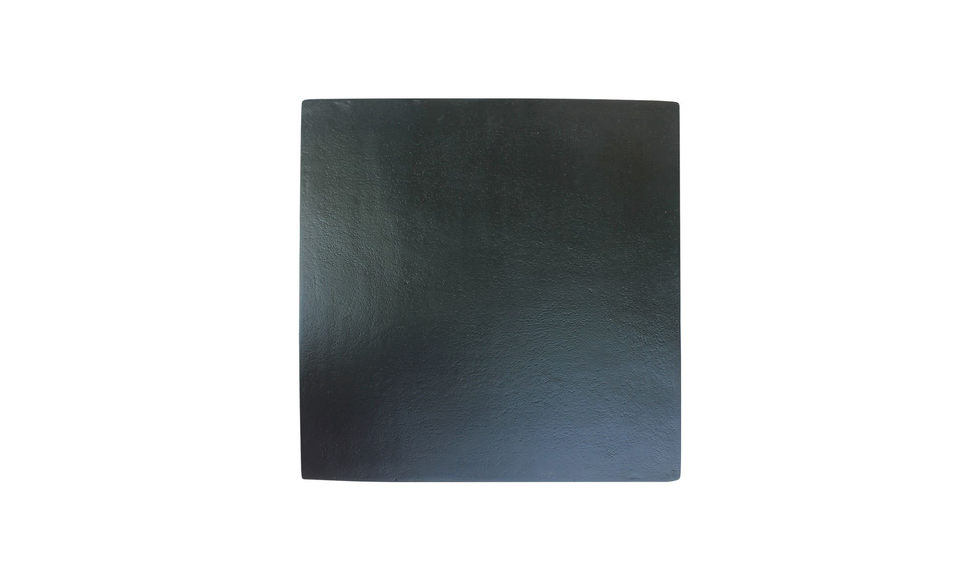 14" Black Aluminum Side Table