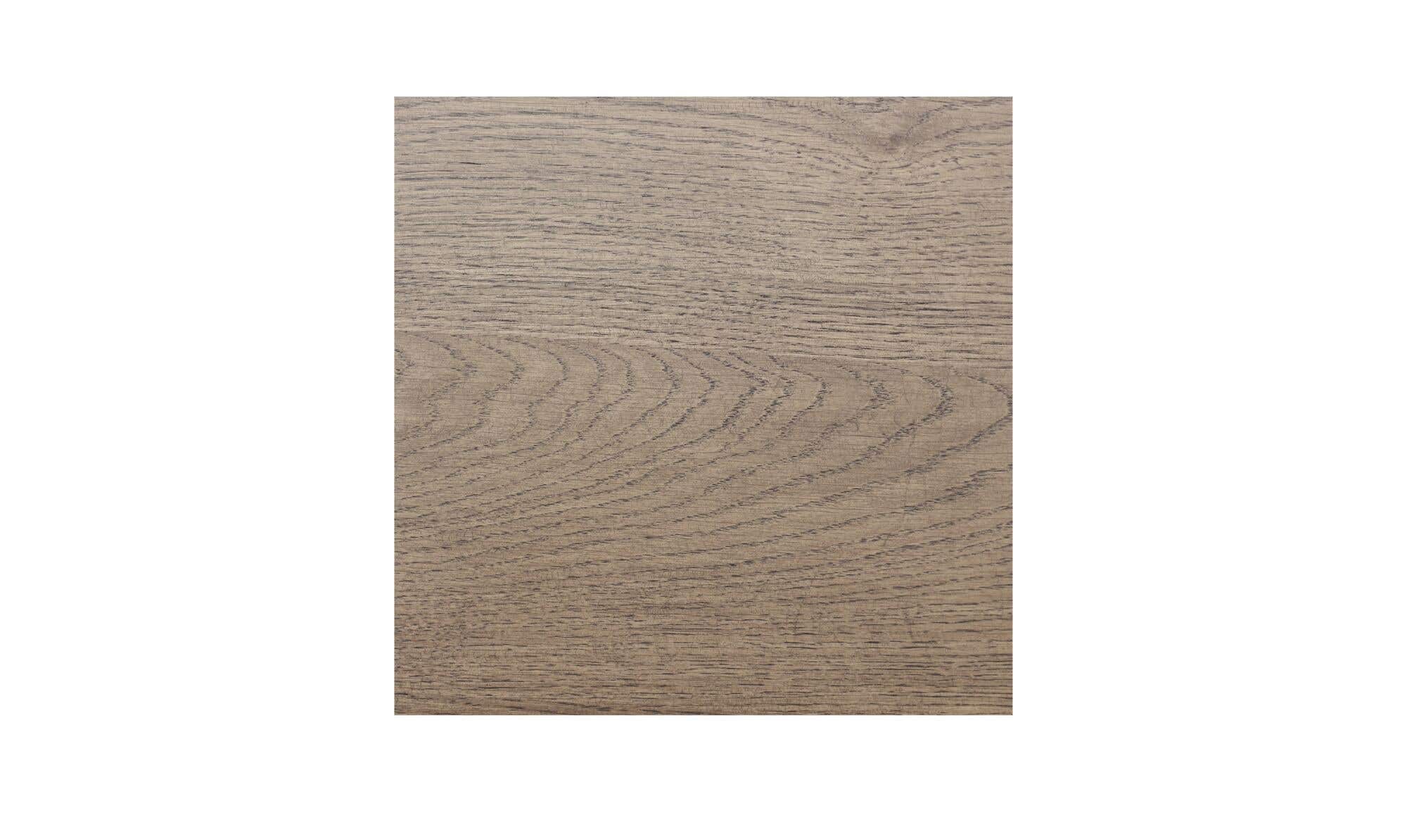 38" Brown Solid Oak Coffee Table
