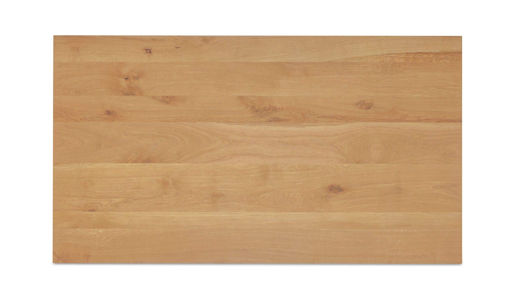 54" Natural Solid Oak Coffee Table