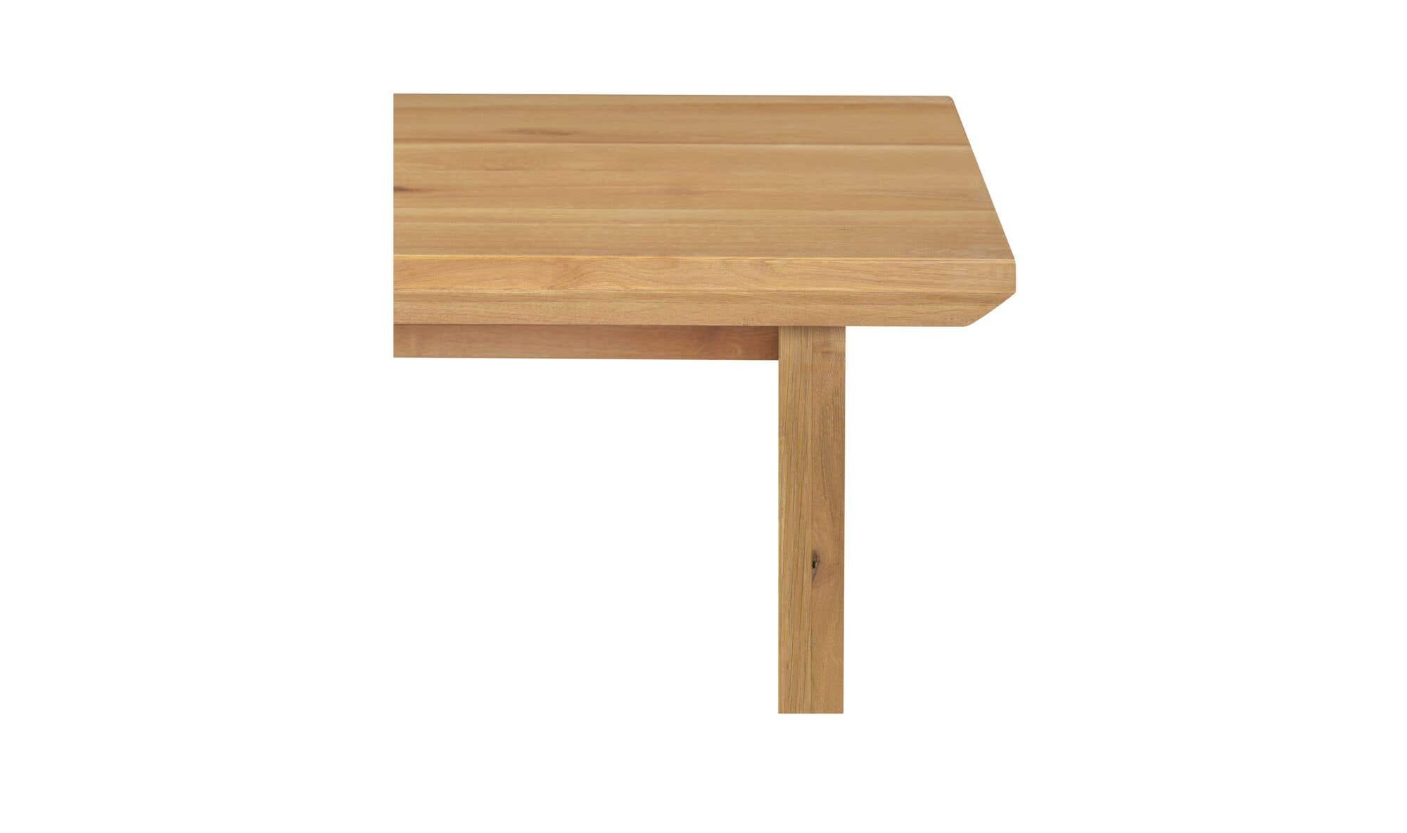 54" Natural Solid Oak Coffee Table