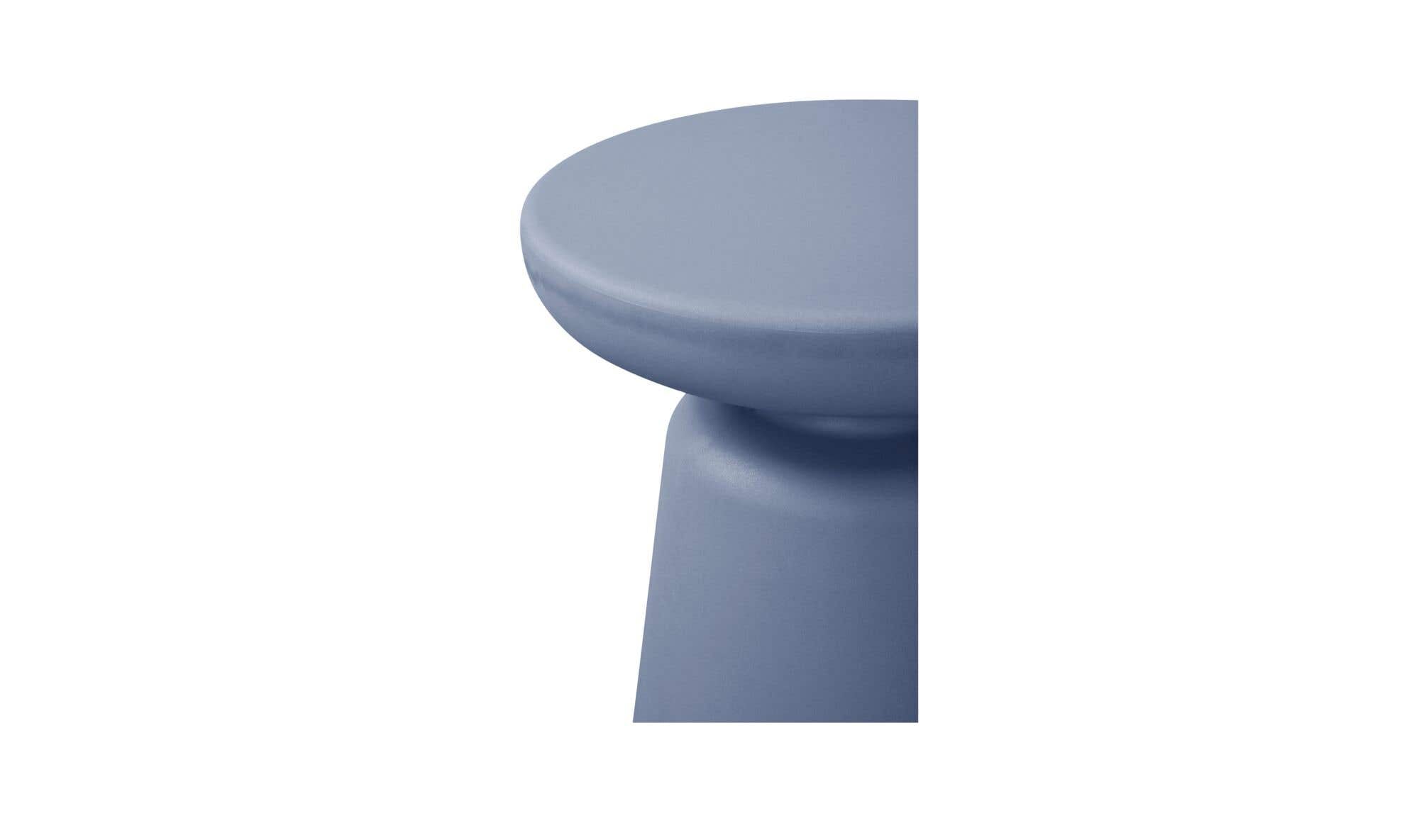 15.74" Blue Side Table