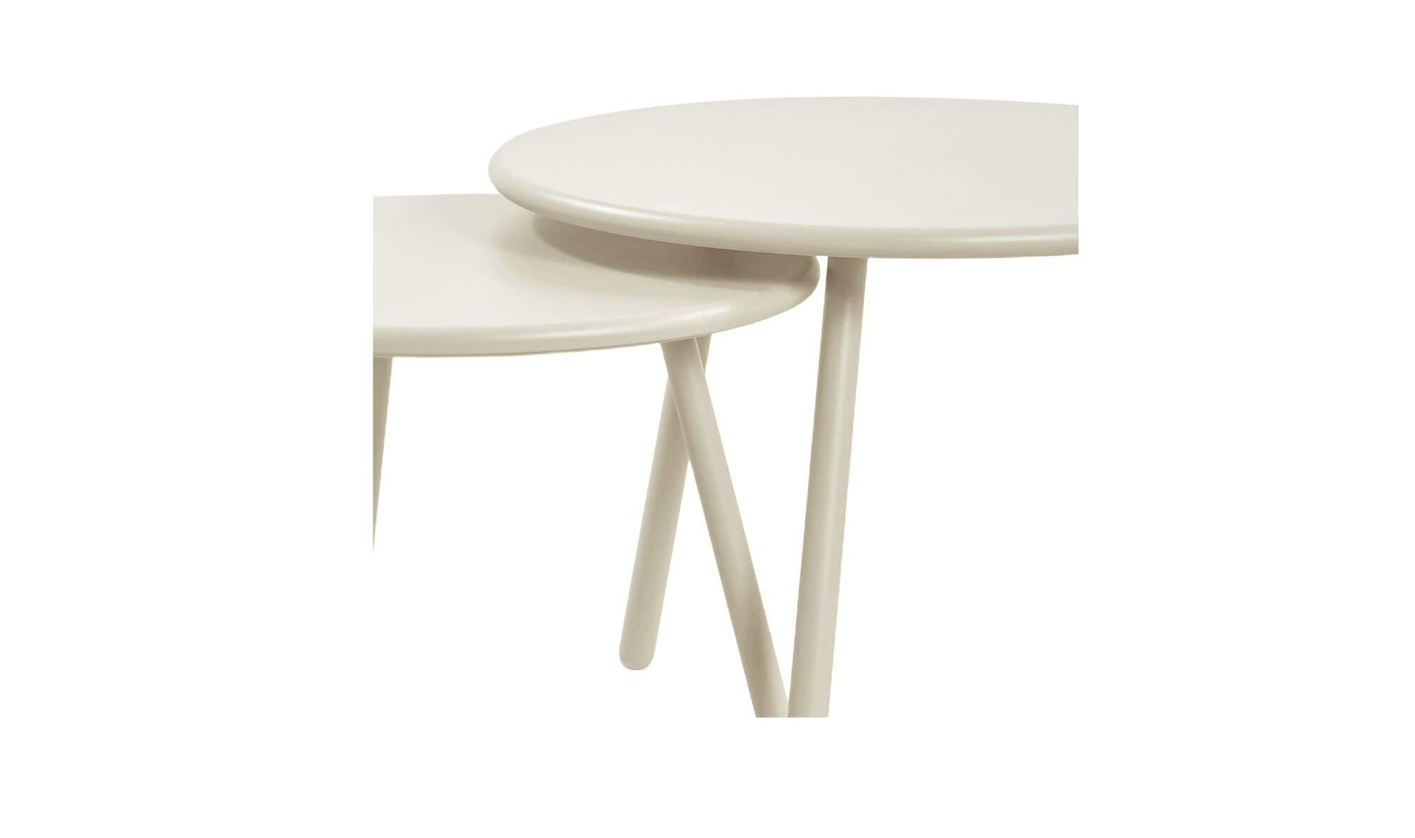 23.62" Cream Coffee Table