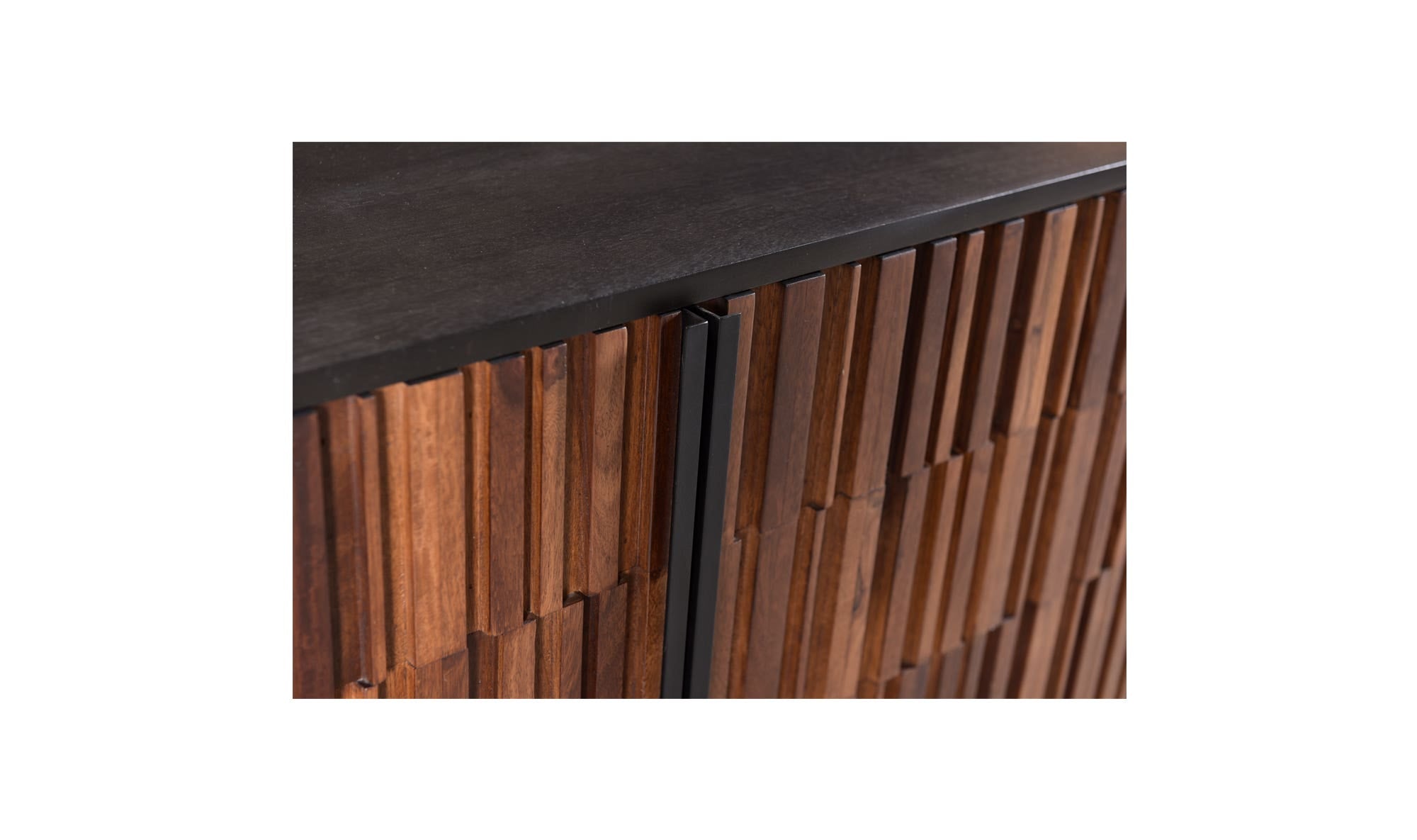 68.5" Black Sideboard