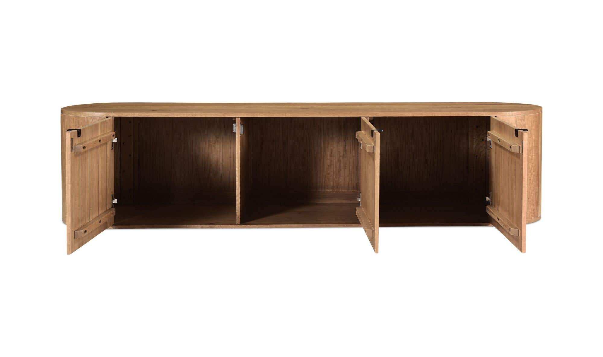 80" Natural Solid Oak Bench