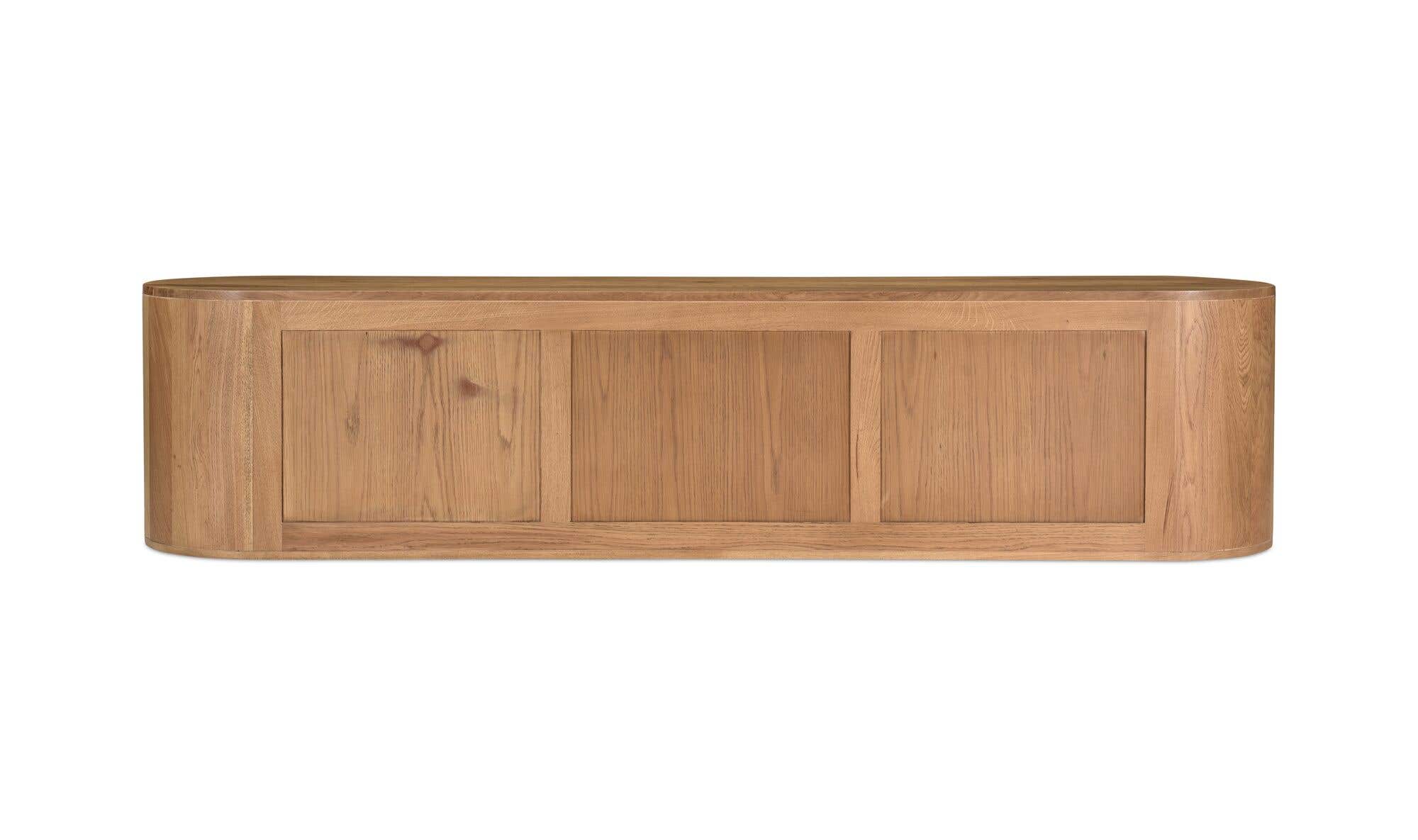 80" Natural Solid Oak Bench