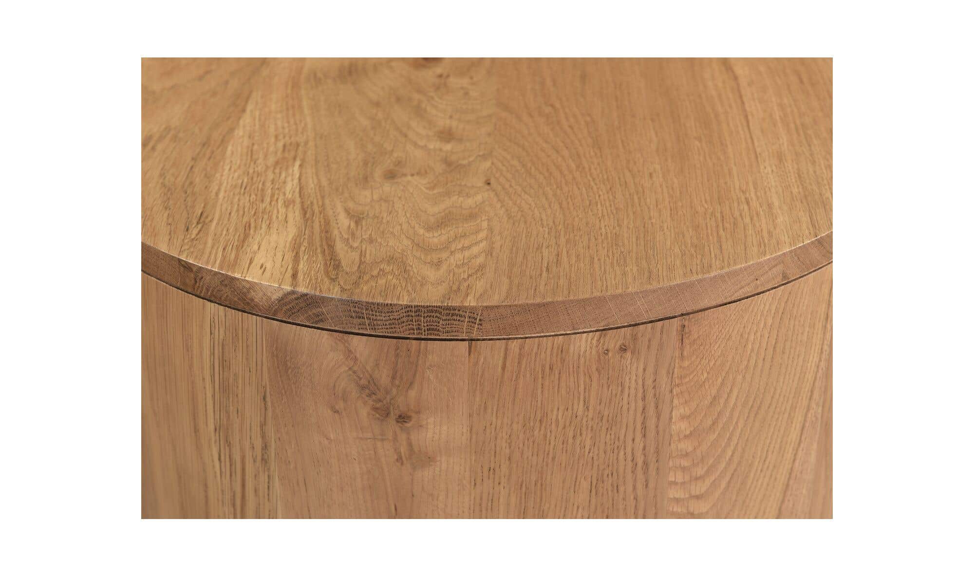 80" Natural Solid Oak Bench