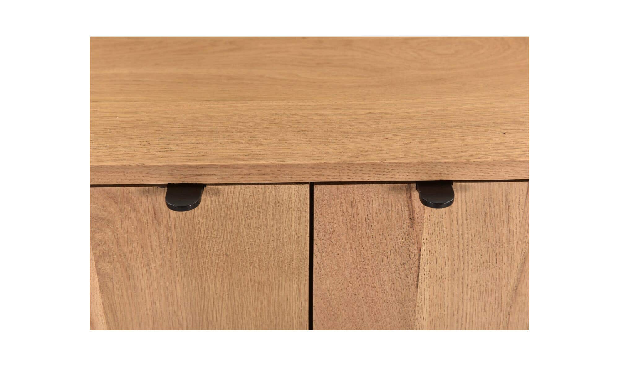 80" Natural Solid Oak Bench