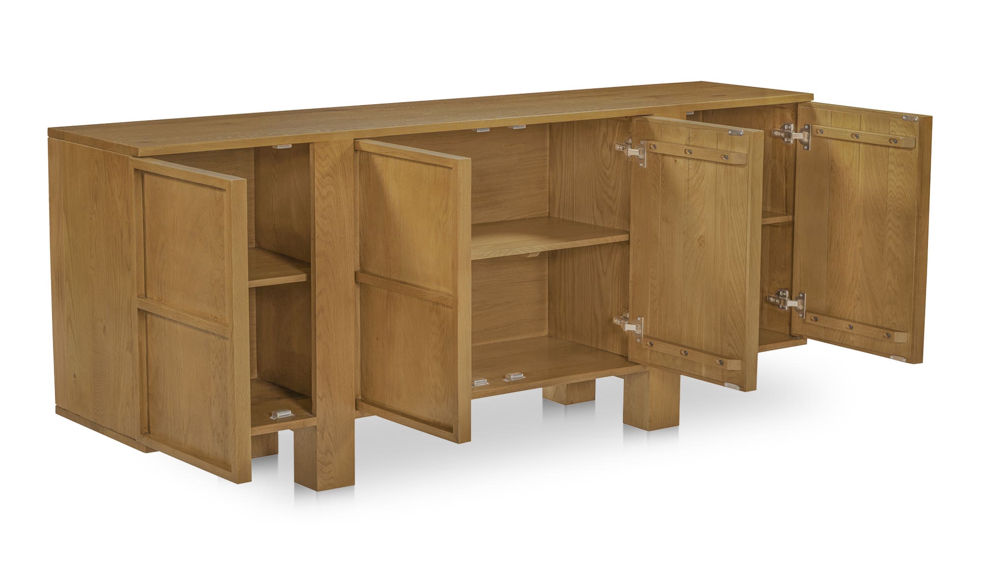 74" Brown Sideboard