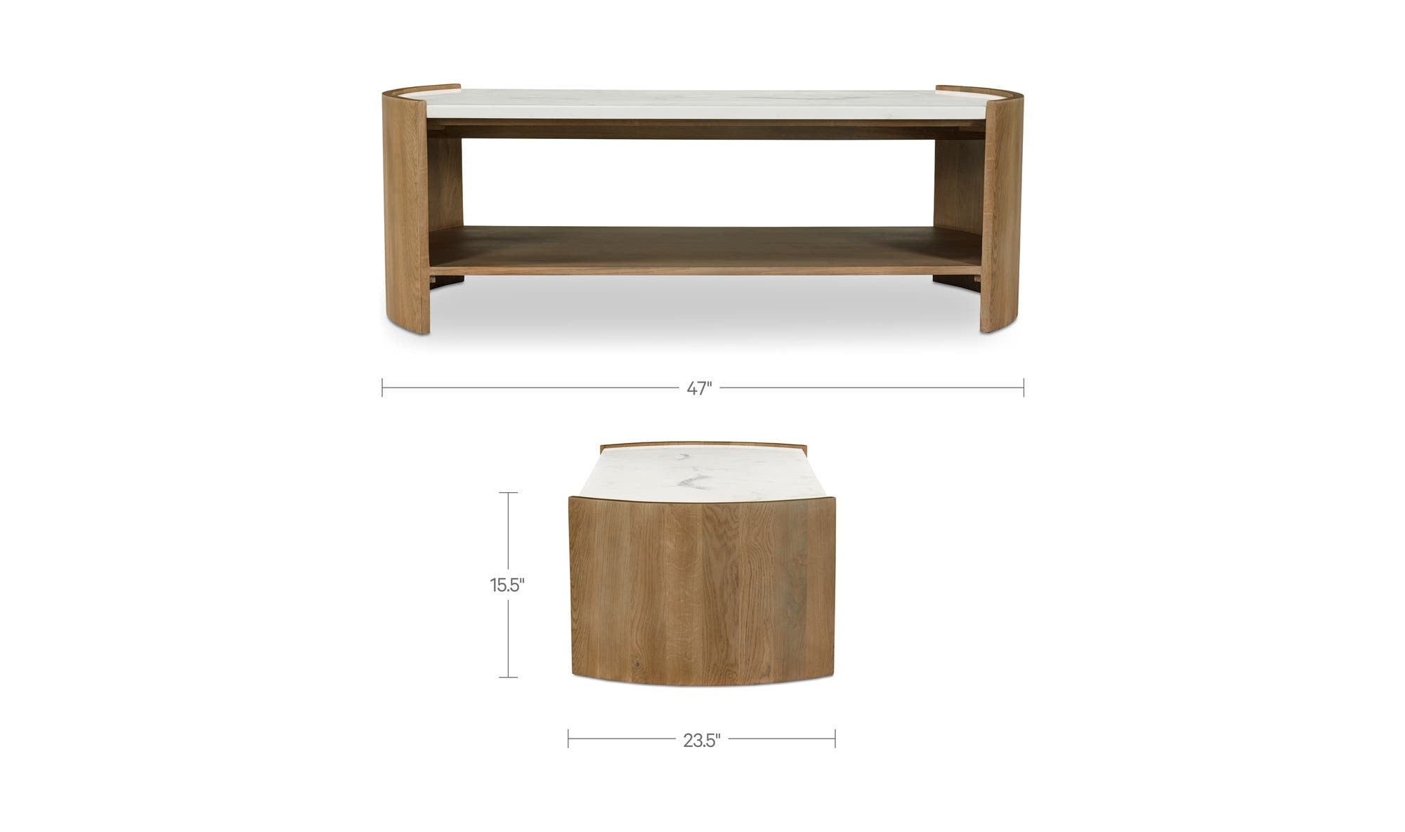 47" Coffee Table