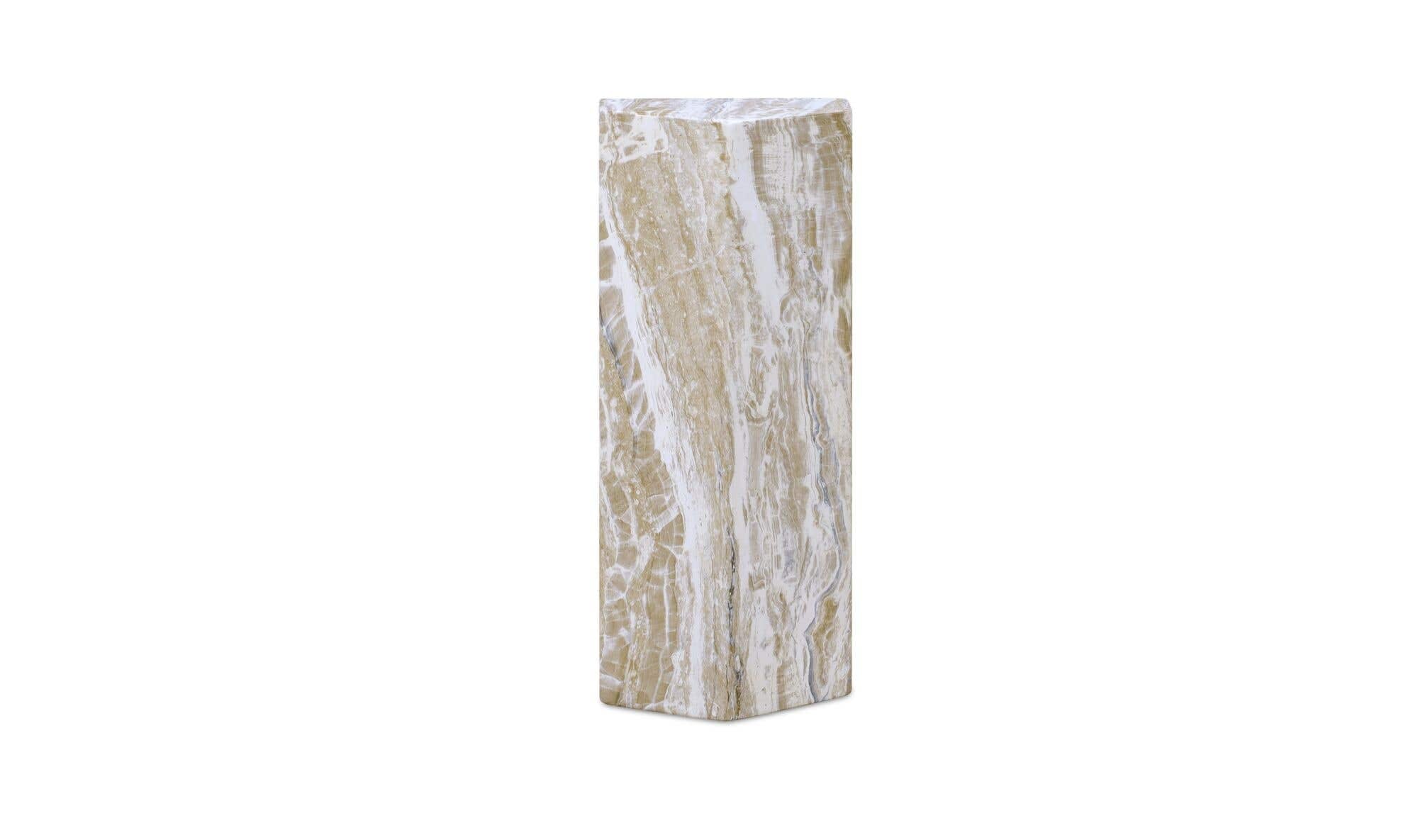 6" Green Concrete Side Table