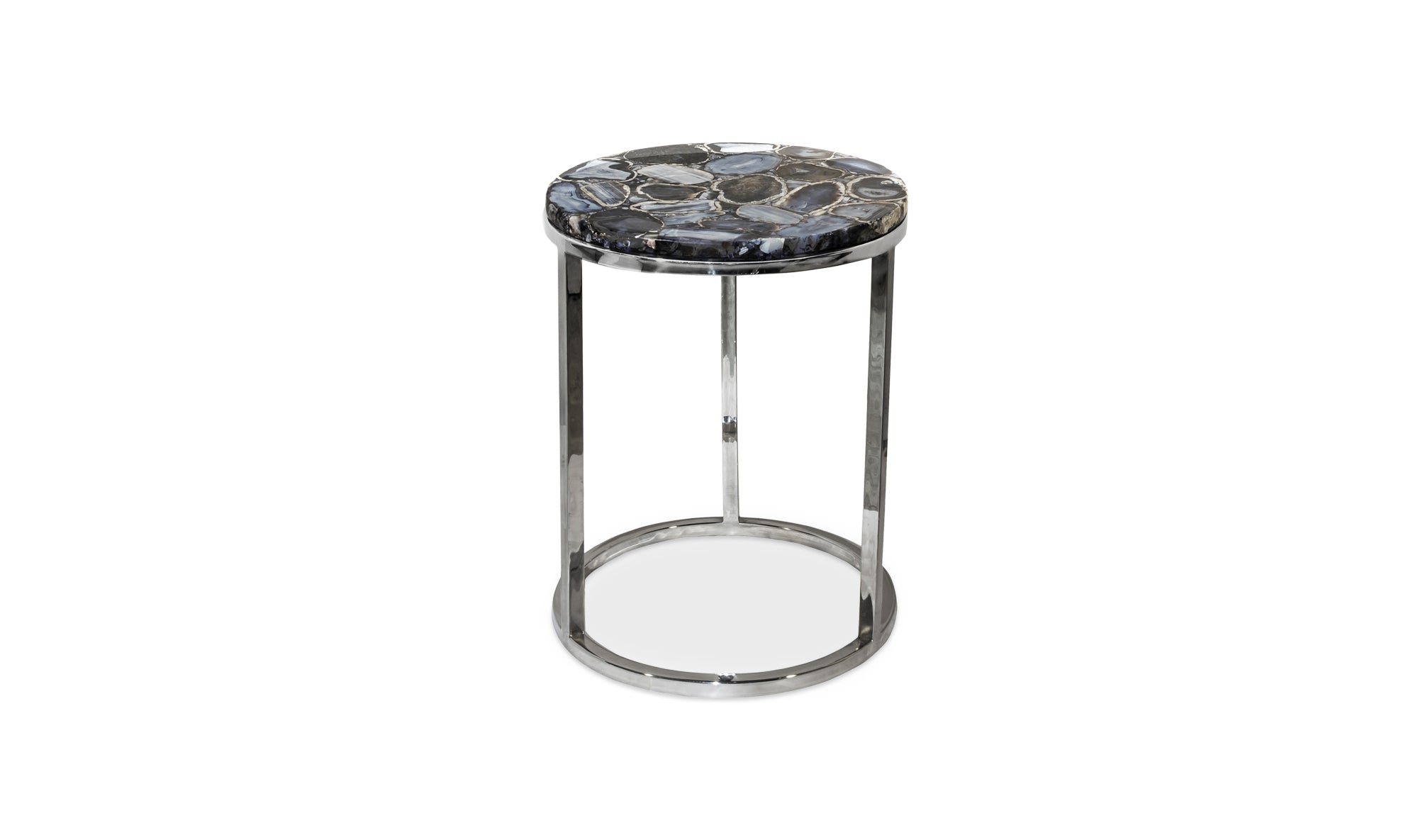 SHIMMER AGATE ACCENT TABLE