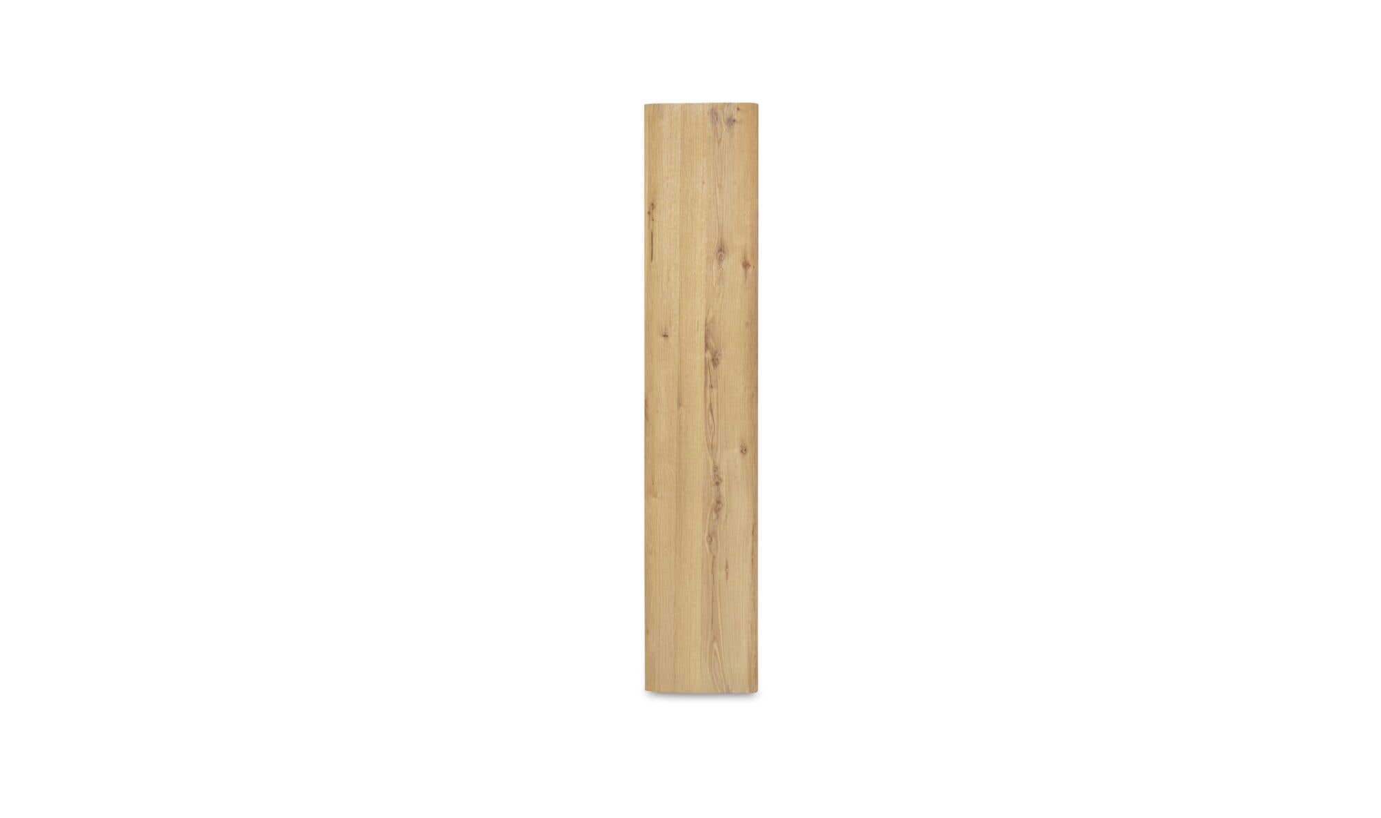 39.37" Rustic Oak Solid Oak Tall Cabinet