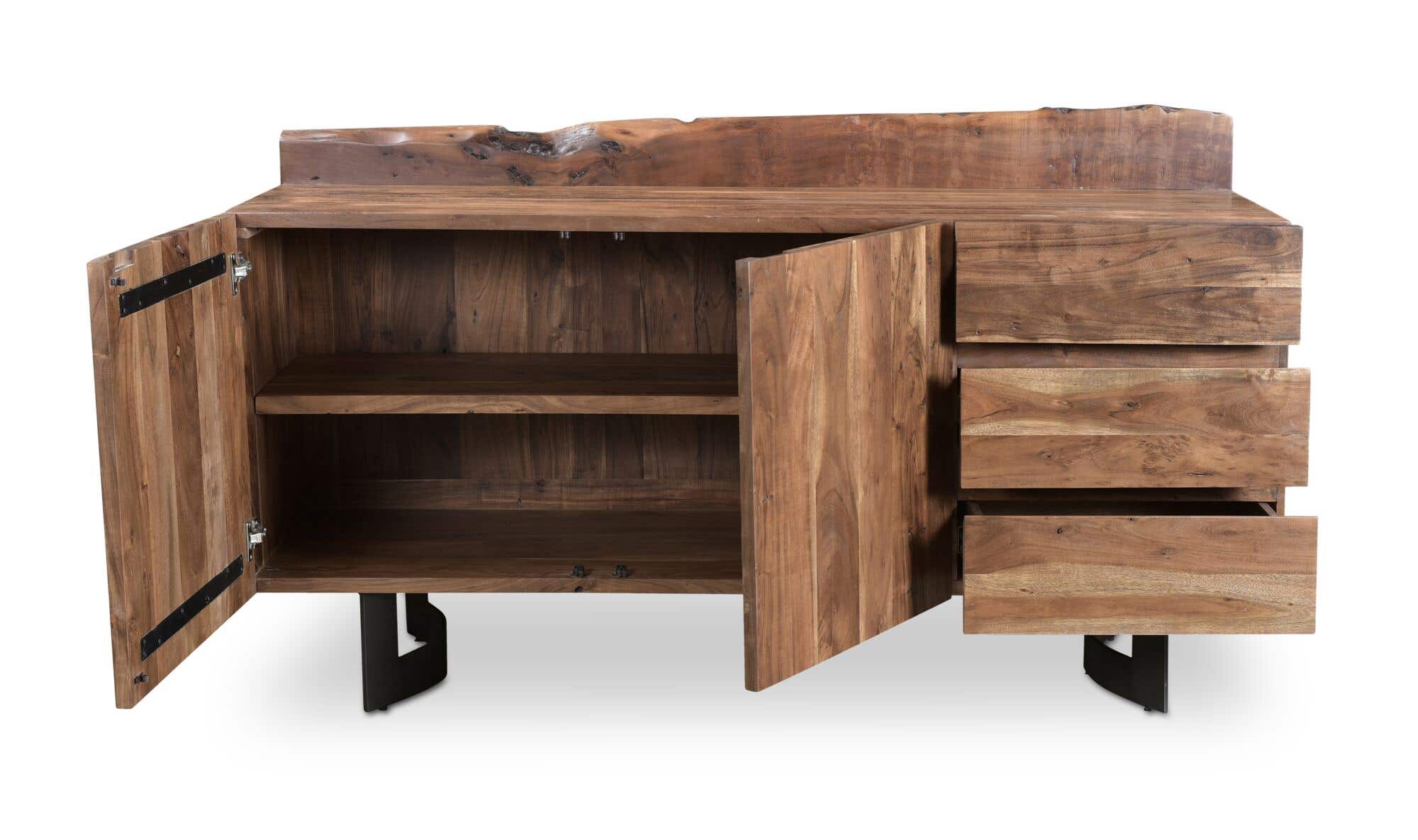 66" Brown Sideboard