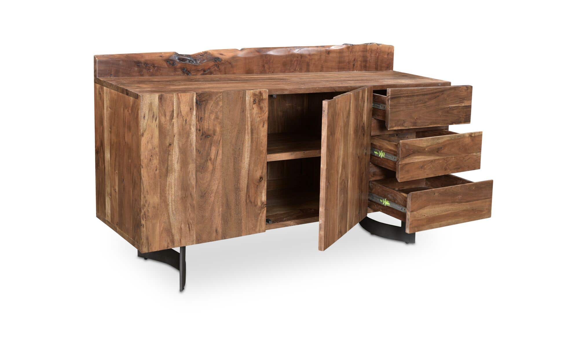 66" Brown Sideboard