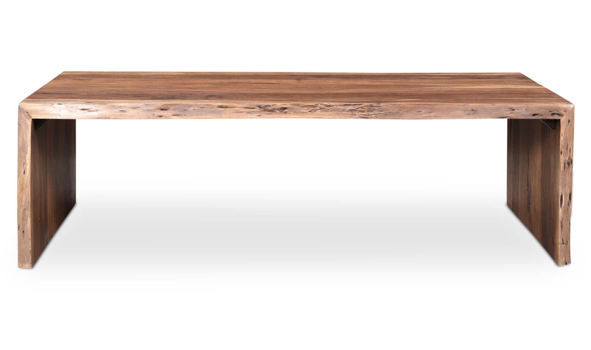 54" Natural Stain Acacia Coffee Table