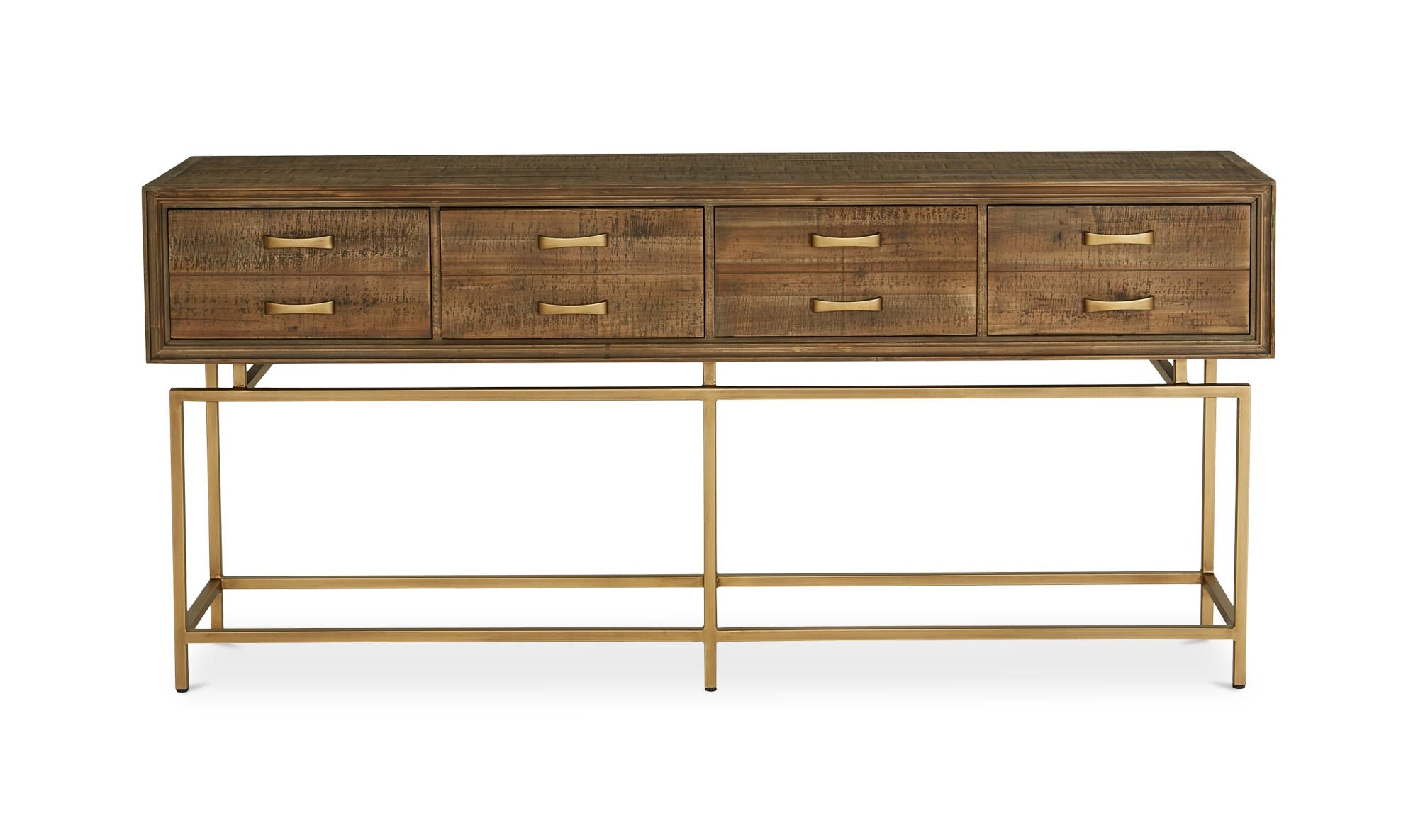 71" Natural Console Table