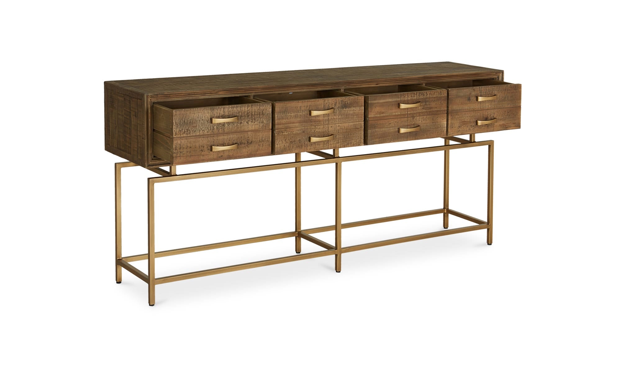 71" Natural Console Table