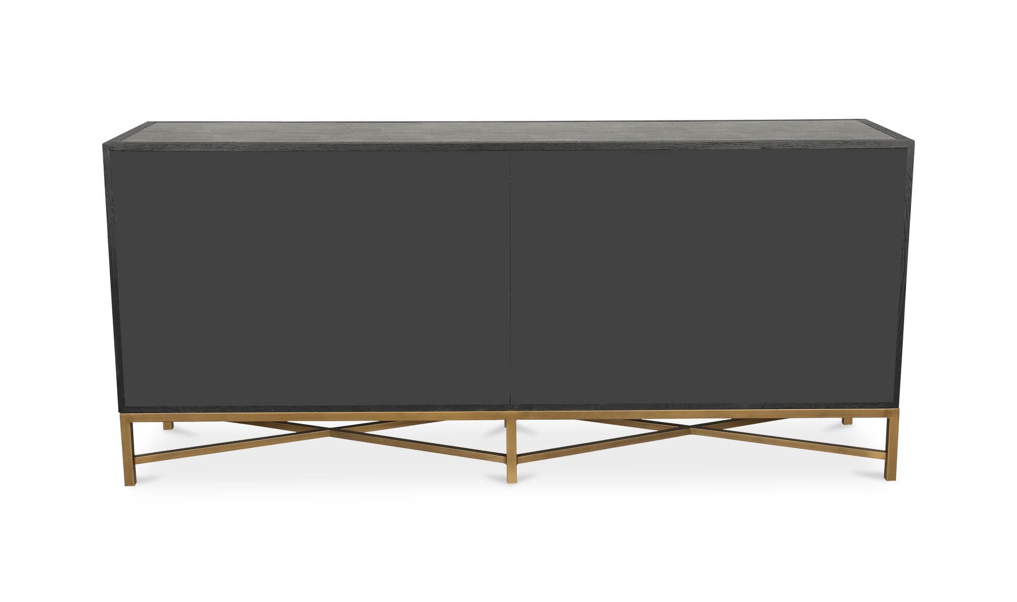 76" Grey Oak Sideboard