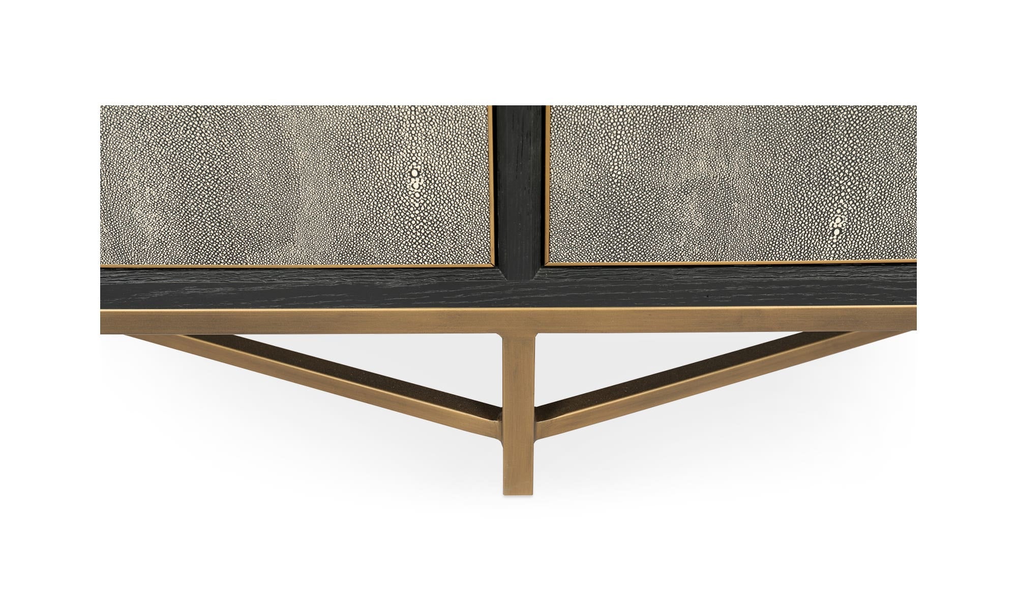 76" Grey Oak Sideboard