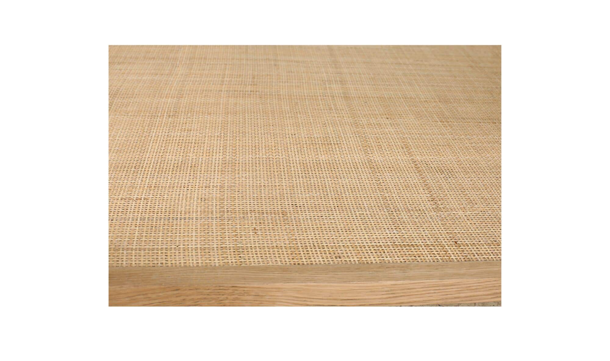 39.5" Natural Solid Oak Coffee Table