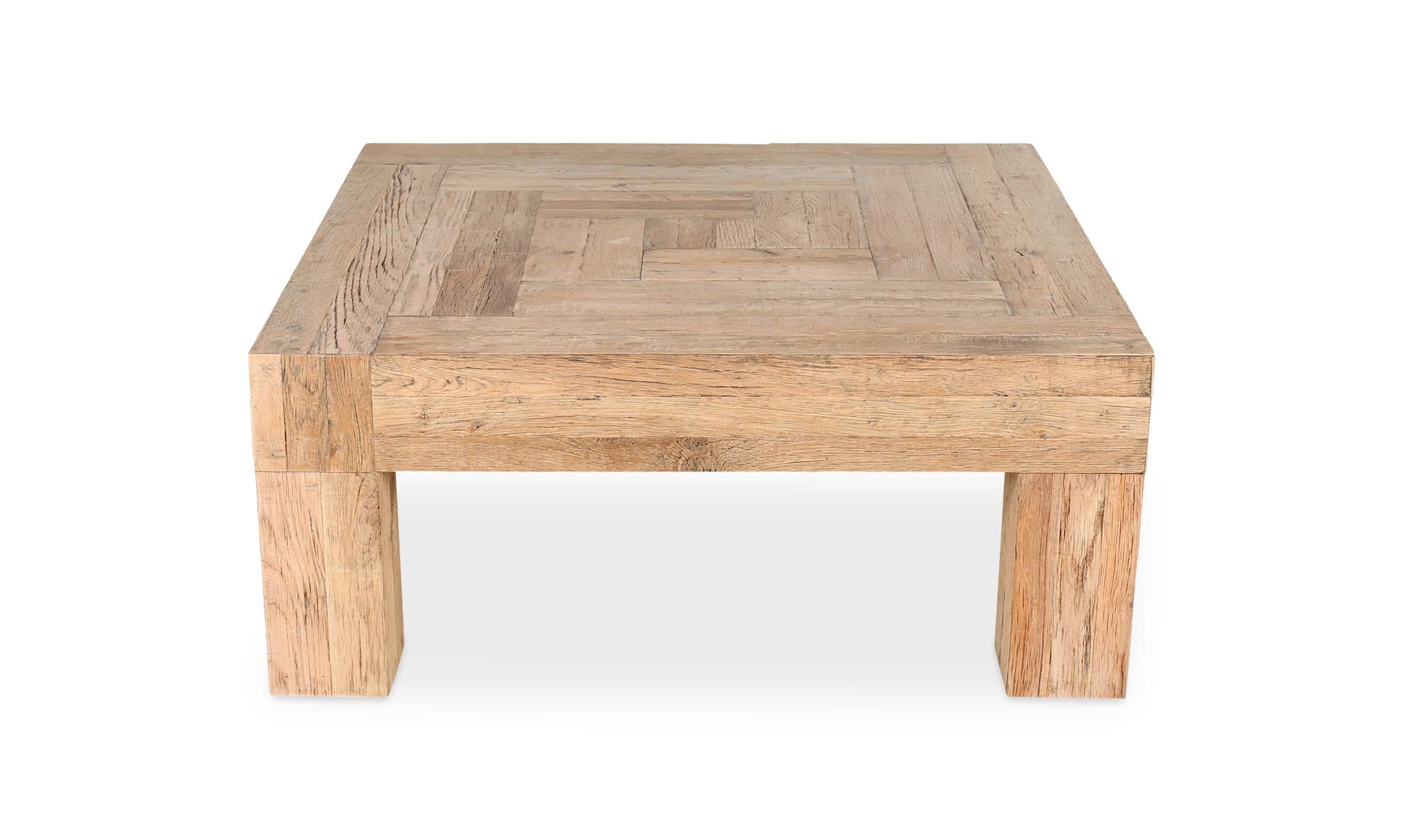 39.5" Natural Oak Coffee Table