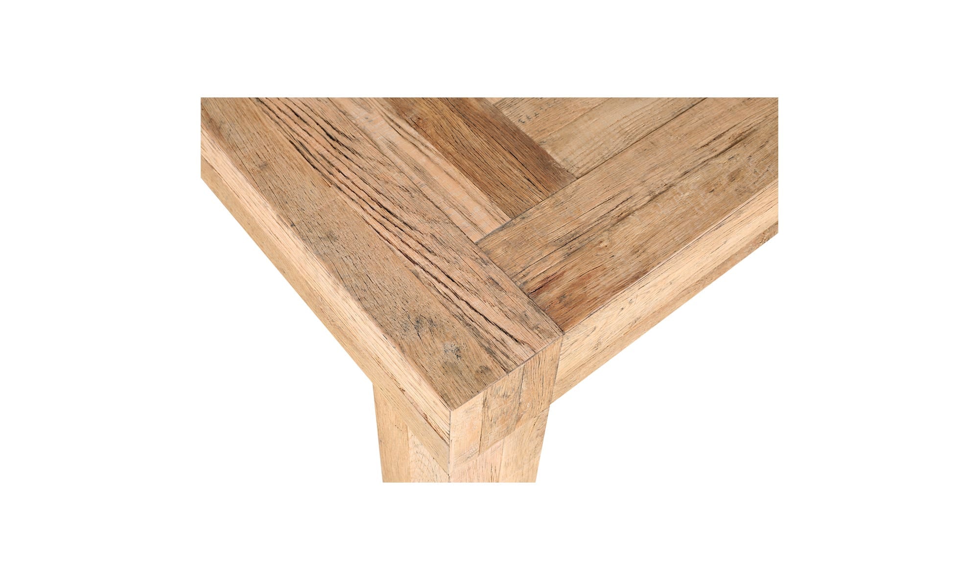 39.5" Natural Oak Coffee Table