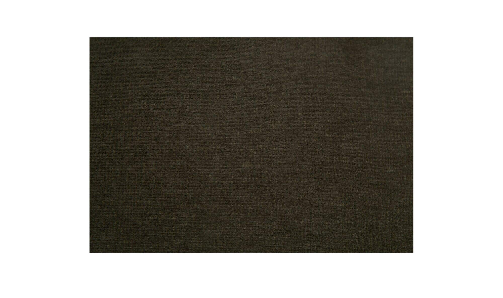 37" Dark Green Upholstered Ottoman
