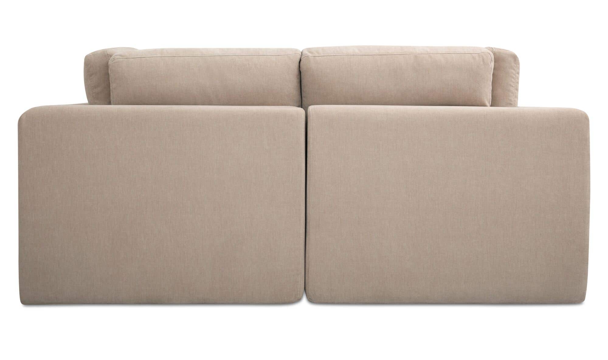 74" Pebble Upholstered Modular Sectional